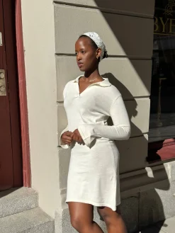 Hot Djerf Avenue Getaway Dress Cream