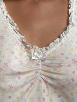 Djerf Avenue Go Slow Frill Camisole Summer Field