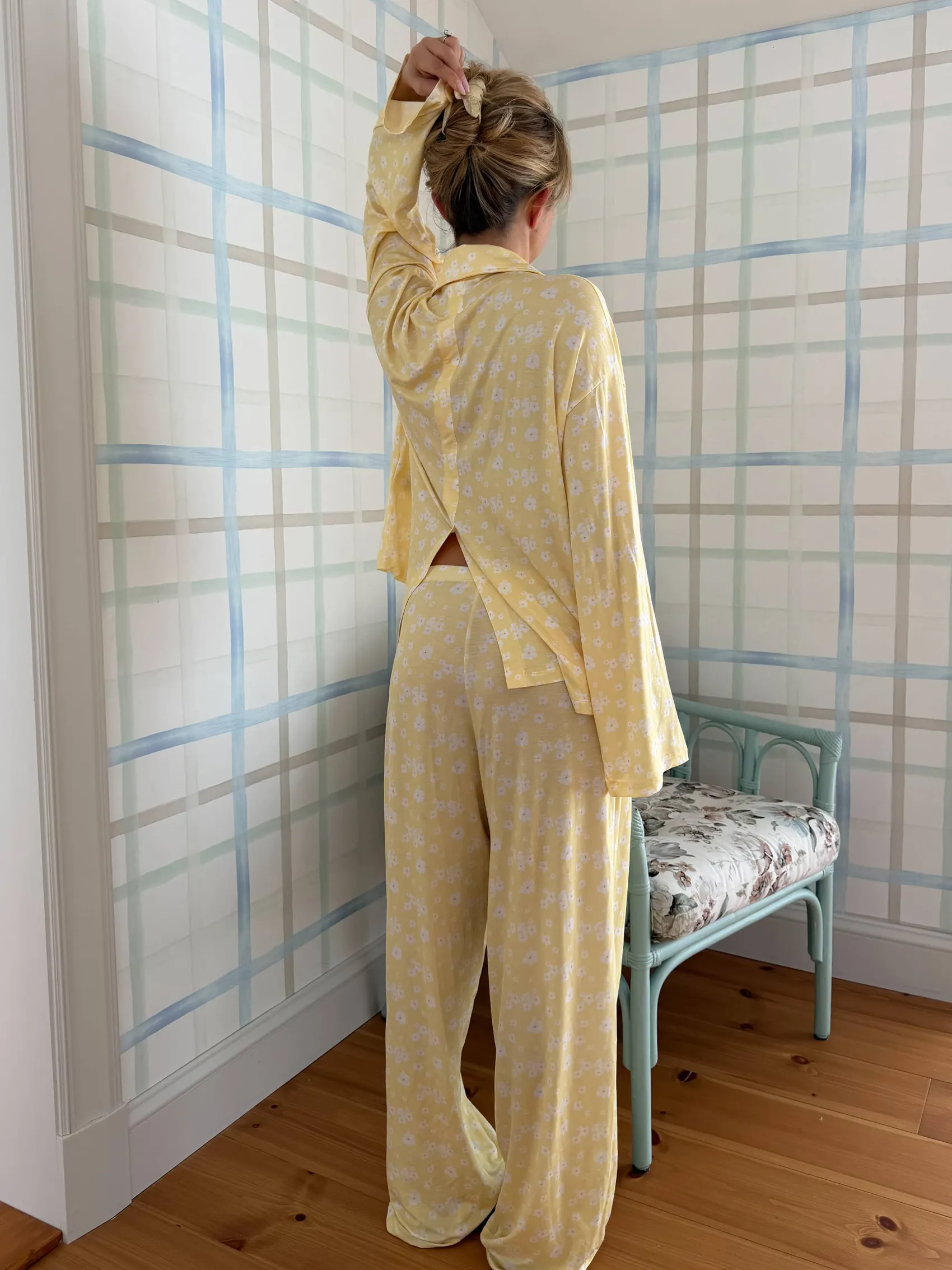 Discount Djerf Avenue Go Slow Pants Lemon Cake