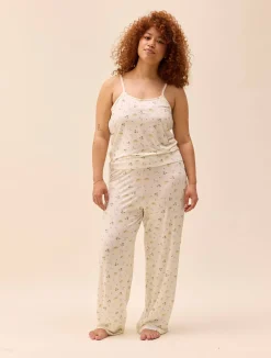 Outlet Djerf Avenue Go Slow Pants Marula Bloom
