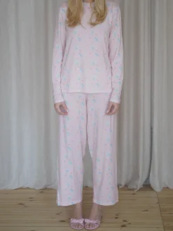 Online Djerf Avenue Go Slow PJ Ankle Pants Summer Island