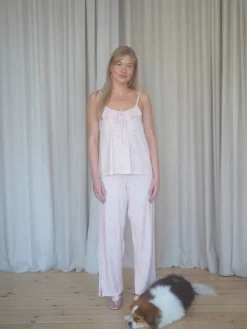 Online Djerf Avenue Go Slow PJ Ankle Pants Summer Island