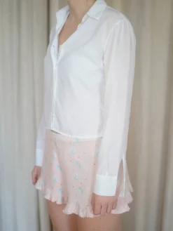 Outlet Djerf Avenue Go Slow Ruffle Shorts Summer Island