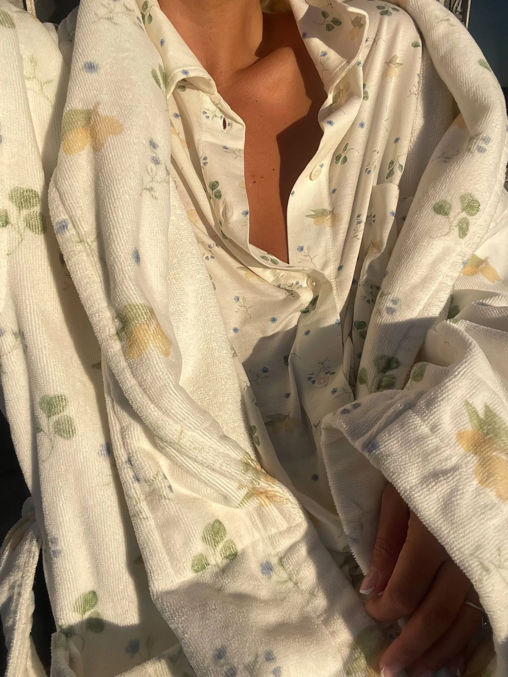 Discount Djerf Avenue Go Slow Shirt Marula Bloom