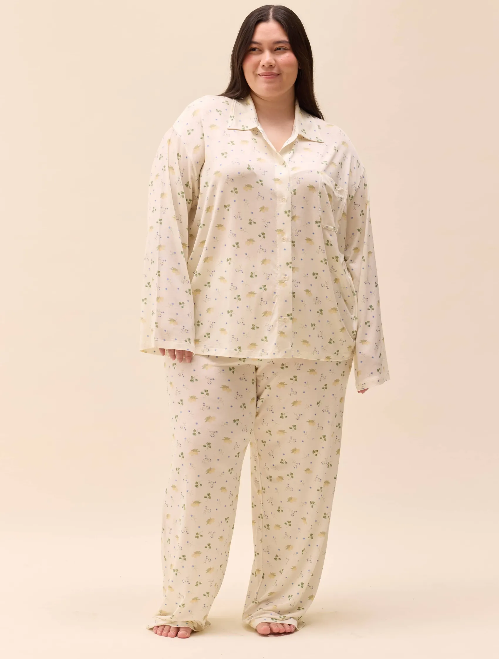 Discount Djerf Avenue Go Slow Shirt Marula Bloom