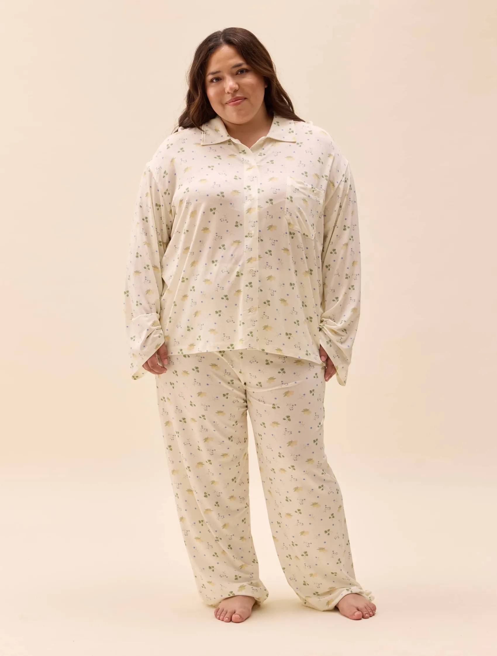 Discount Djerf Avenue Go Slow Shirt Marula Bloom