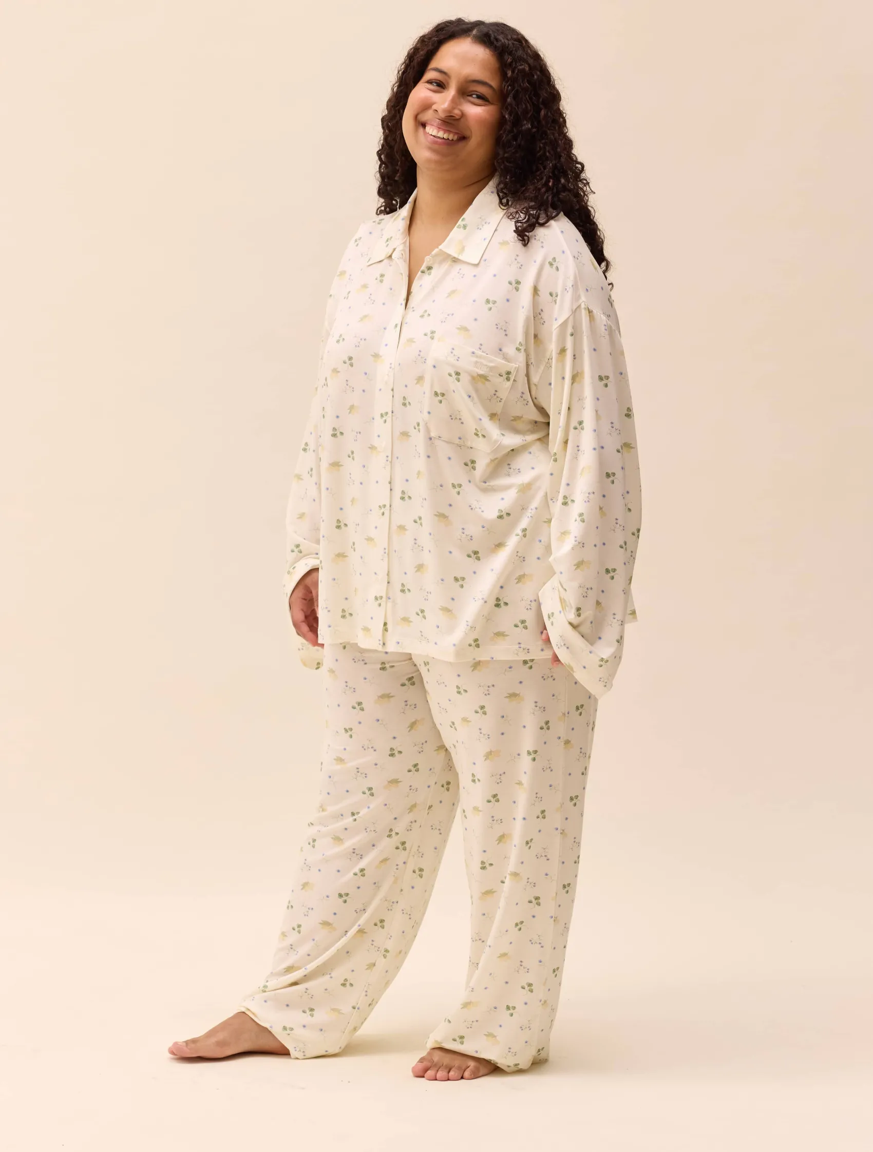 Discount Djerf Avenue Go Slow Shirt Marula Bloom