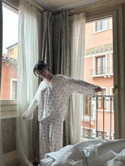 Djerf Avenue Go Slow Shirt Summer Berries