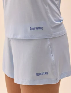 Online Djerf Avenue Go Slow Short Shorts Blue