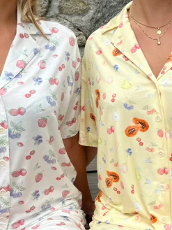 Clearance Djerf Avenue Go Slow Short Sleeve Top Fruit