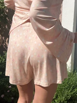 Sale Djerf Avenue Go Slow Shorts Summer Treat