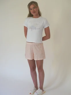 Sale Djerf Avenue Go Slow Shorts Summer Treat