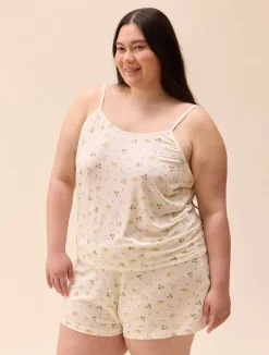 Sale Djerf Avenue Go Slow Strap Top Marula Bloom