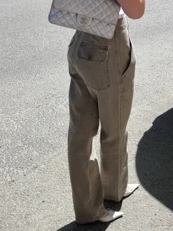 Outlet Djerf Avenue Go To Pants Brown