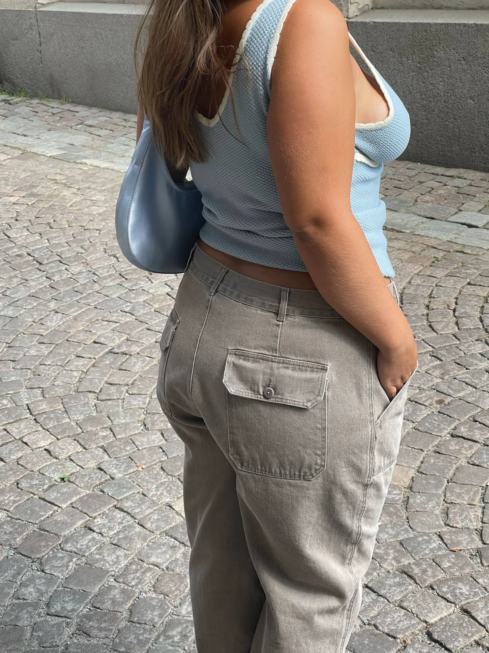 Outlet Djerf Avenue Go To Pants Brown