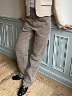 Outlet Djerf Avenue Go To Pants Brown