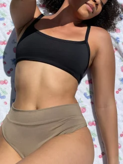 Clearance Djerf Avenue High Waist Bottom Biscuit