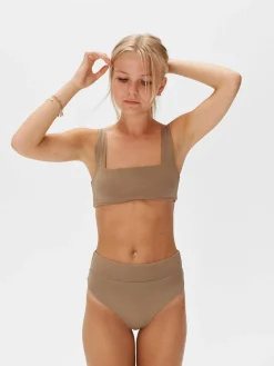 Clearance Djerf Avenue High Waist Bottom Biscuit