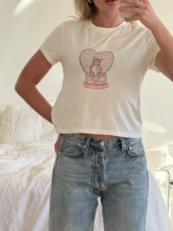 Online Djerf Avenue Little Tee Sweet Bear