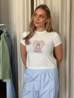 Online Djerf Avenue Little Tee Sweet Bear