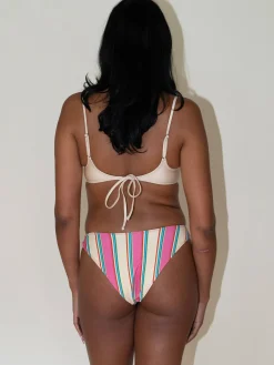 New Djerf Avenue Matilda Satin Top Sand Castle