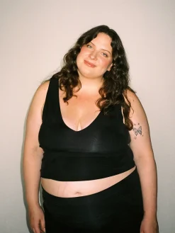 Online Djerf Avenue Midnight Tank Top Ash