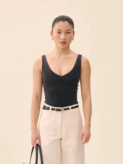 Online Djerf Avenue Midnight Tank Top Ash