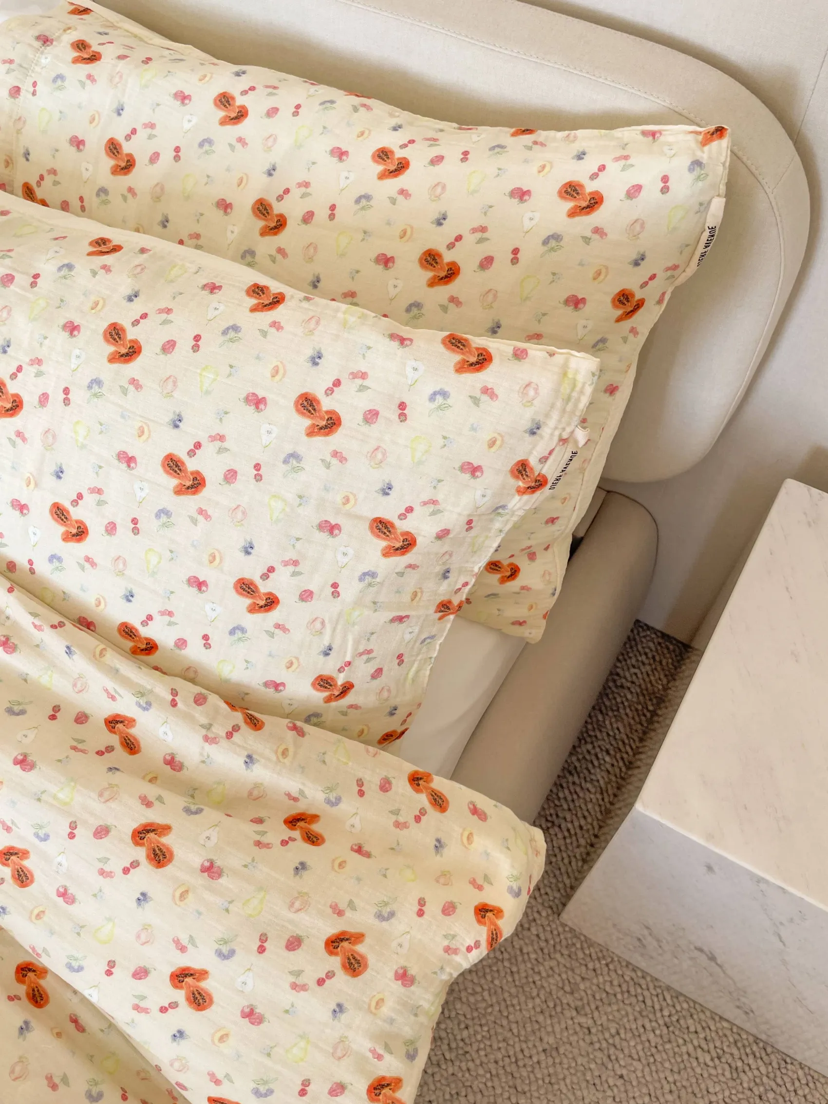 Best Djerf Avenue Muslin Pillow Case Fruit