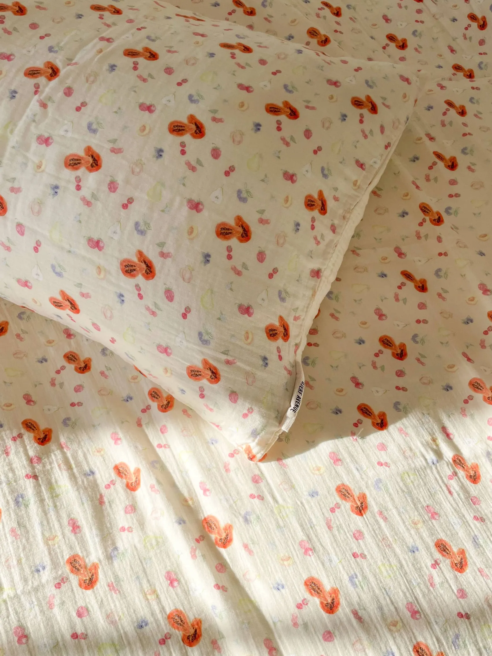 Best Djerf Avenue Muslin Pillow Case Fruit