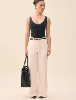 Discount Djerf Avenue Occasion Pants White
