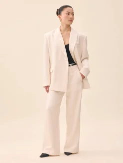 Discount Djerf Avenue Occasion Pants White