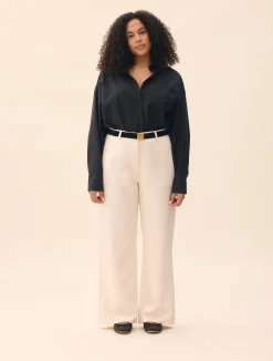 Discount Djerf Avenue Occasion Pants White