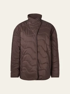 Djerf Avenue Quilted Jacket Espresso