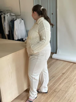 New Djerf Avenue Relaxed Jeans Cream