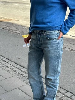 Outlet Djerf Avenue Relaxed Jeans Washed Blue - Tall