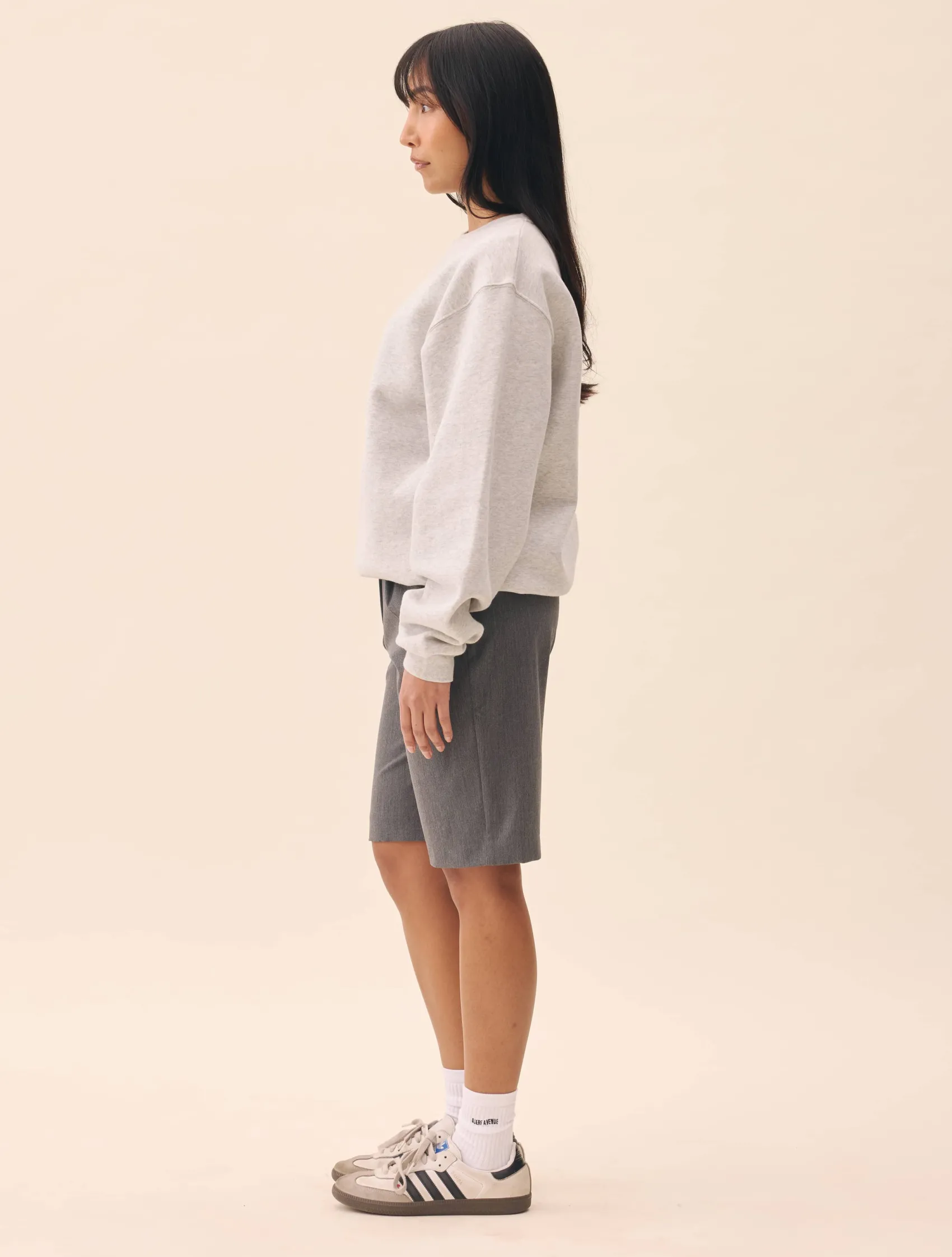 Djerf Avenue Remake Favorite Shorts Grey