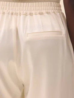 Hot Djerf Avenue Satin Pants Ivory - Tall