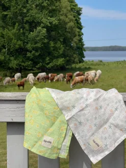 Sale Djerf Avenue Small Linen Towel Set Summer Cottage