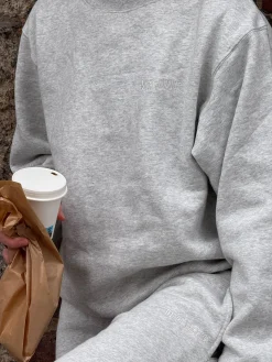Djerf Avenue Staple Sweatshirt Grey