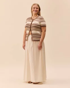 Hot Djerf Avenue Summer Skirt White