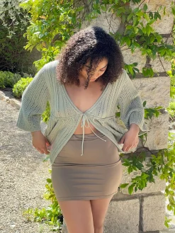 Online Djerf Avenue Swim Skirt Biscuit