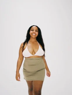 Online Djerf Avenue Swim Skirt Biscuit