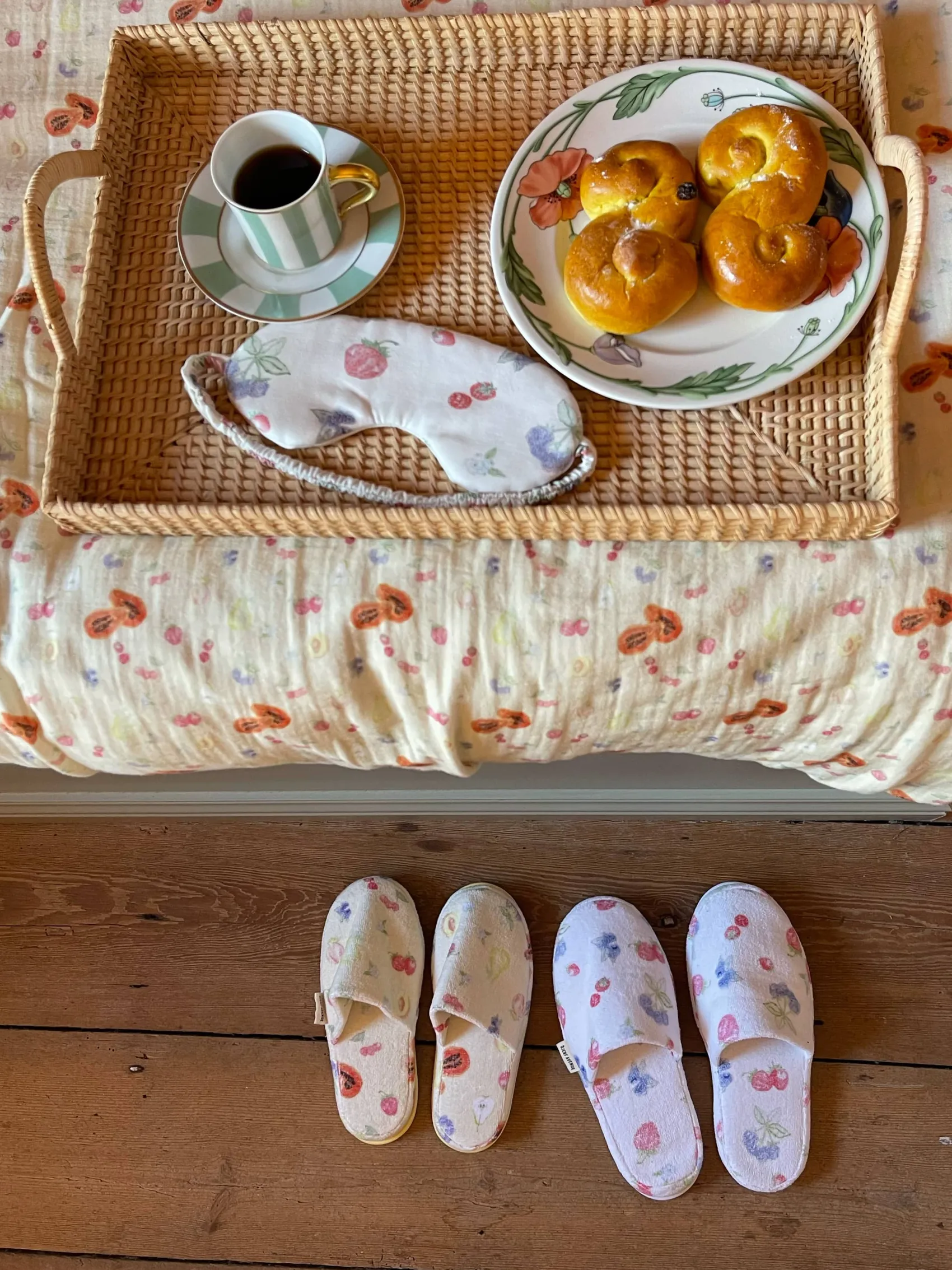 Clearance Djerf Avenue Terry Slippers Summer Berries