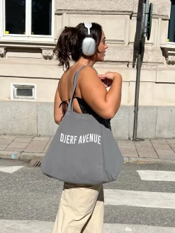 Sale Djerf Avenue Tote Bag Washed Out Black