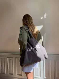 Sale Djerf Avenue Tote Bag Washed Out Black