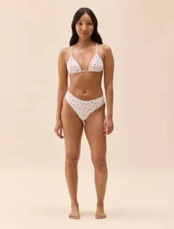 Clearance Djerf Avenue Triangle Bikini Top Summer Berries