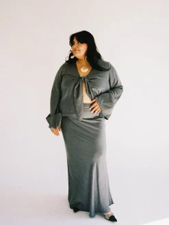 Clearance Djerf Avenue Vision Skirt Storm