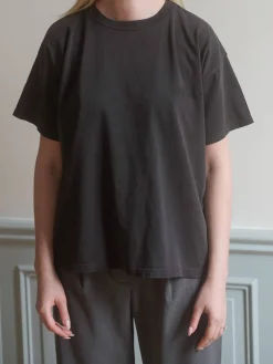 Hot Djerf Avenue Washed T-shirt Washed Black