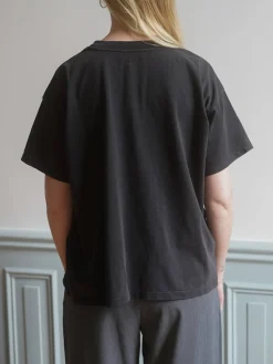 Hot Djerf Avenue Washed T-shirt Washed Black