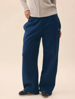 Online Djerf Avenue Wide Leg Sweatpants Retro Blue